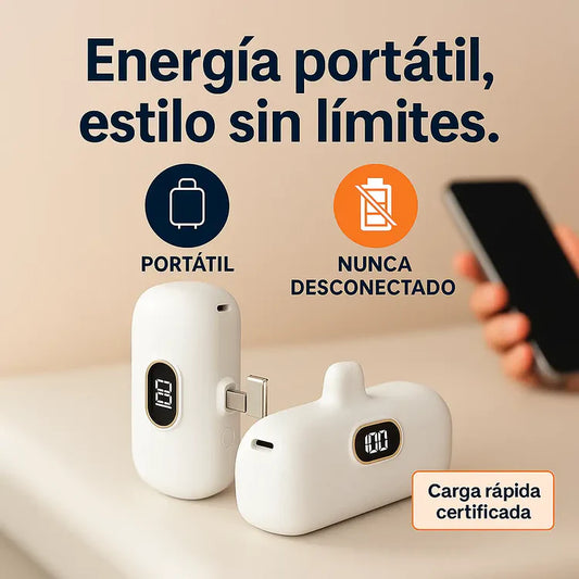 Cargador Portátil de Alta Capacidad – Energía Donde Sea y Cuando Sea.