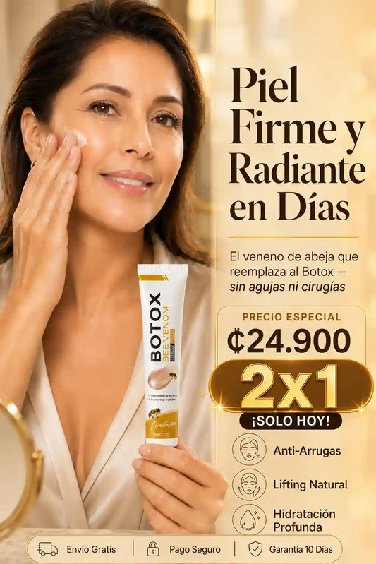 2X1 Crema Lifting Botox Veneno De Abeja 20g.