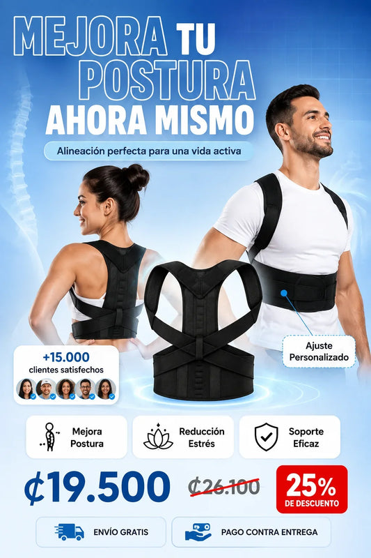 Corrector De Postura Ajustable