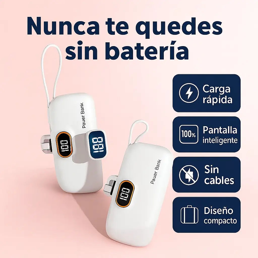 Cargador Portátil de Alta Capacidad – Energía Donde Sea y Cuando Sea.